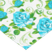 青いバラ テーブルクロス (アングル)