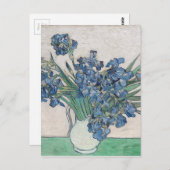 青いバラ ポストカード (正面/裏面)