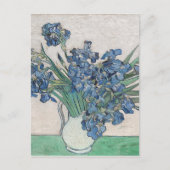 青いバラ ポストカード (正面)