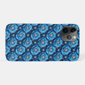 青いバラ 高級フラワーロマンティックデザイン🌹 Case-Mate iPhoneケース (裏面(横))