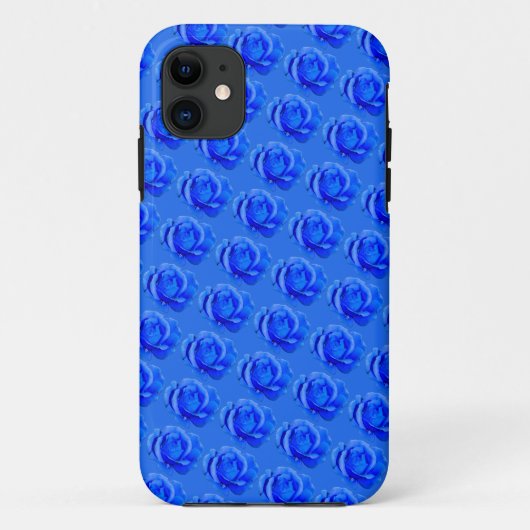 青いバラiPhone 5ケースバラiPhoneケース Case-Mate iPhoneケース (裏面)