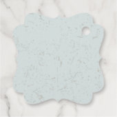 青いバルーンと背パターン（の模様が）ある景 フェイバータグ (裏面)