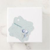 青いバルーンと背パターン（の模様が）ある景 フェイバータグ (インサイチュ)