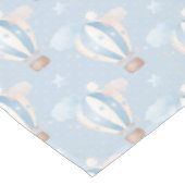 青いバルーンのパターン テーブルクロス (アングル)