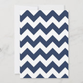 青いバーベキューのBabyQのベビーシャワーの招待状 招待状 (裏面)