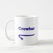 青いバール コーヒーマグカップ (左)