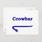 青いバール ポストカード (正面/裏面)