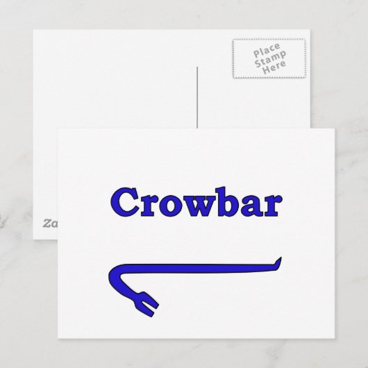 青いバール ポストカード (正面/裏面)