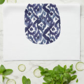 青いパイナップルのキッチンタオル キッチンタオル (折り畳み)