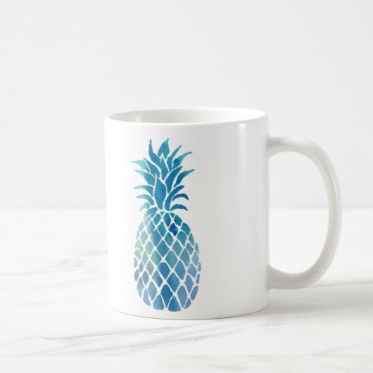 青いパイナップル コーヒーマグカップ (右)
