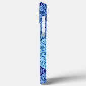 青いパターンのシェードCase-Mate iPhoneケース Case-Mate iPhoneケース (裏面 / 左)