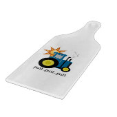 青いパットのパットのトラクター カッティングボード (角)