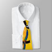 青いパラロット ネクタイ (タイ)