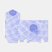 青いパーソナライズされた鱗片付きフレームの優先ボックス フェイバーボックス (折り畳みなし)