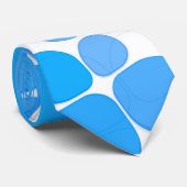 青いパーティー ネクタイ (ロール)