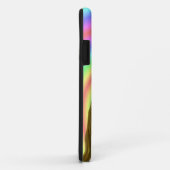 青いヒッパイヒック花パワーピースサイン1960s Case-Mate iPhoneケース (裏面/右)