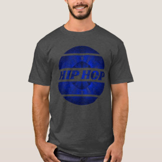 青いヒップホップ爆発ファミリー Tシャツ