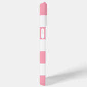 青いヒトデのピンクのストライプ Case-Mate iPhoneケース (裏面 / 右)