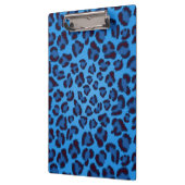 青いヒョウの質パターン クリップボード (左)