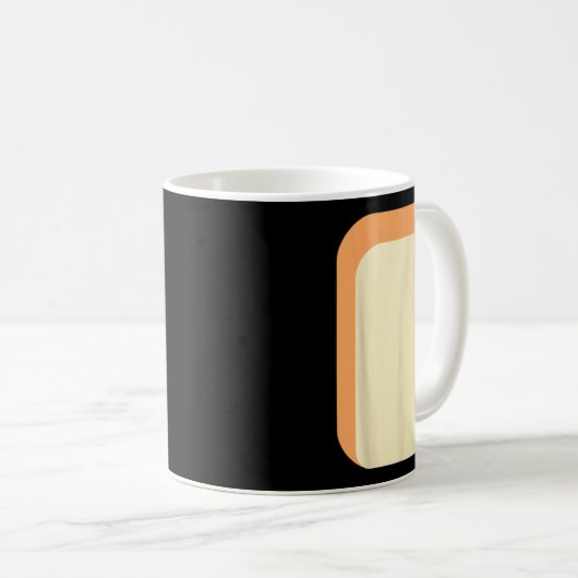 青いヒーラームーム子供の犬の家族の衣装ハロ コーヒーマグカップ (正面右)