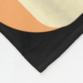 青いヒーラームーム子供の犬の家族の衣装ハロ フリースブランケット (角)