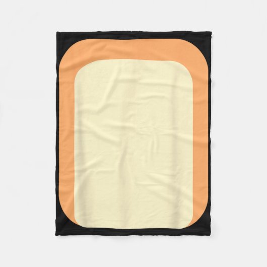 青いヒーラームーム子供の犬の家族の衣装ハロ フリースブランケット (正面)