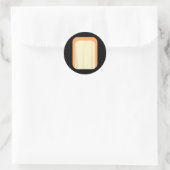 青いヒーラームーム子供の犬の家族の衣装ハロ ラウンドシール (バッグ)