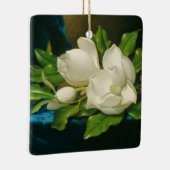 青いビロードの布の巨大なマグノリア、c.1890 (oi セラミックオーナメント (右)