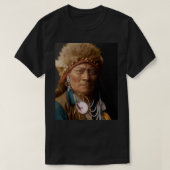 青いビーズ1枚 Tシャツ (デザイン正面)