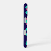 青いビーチサンダルの山が楽しい iPhone 16ケース (右側面)