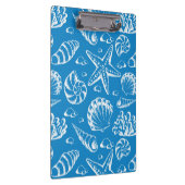 青いビーチパターン クリップボード (右)