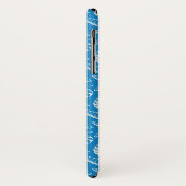 青いビーチパターン Case-Mate iPhoneケース (裏面/左)