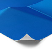 青いピラミッド ポスター (角)