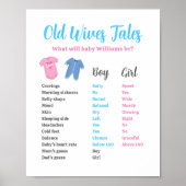 青いピンクの性別でパーティーの老妻の物語を明かす ポスター (正面)