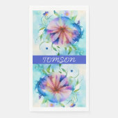 青いピンクの渦巻き、水色 (正面)