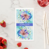 青いピンクの渦巻き、水色 (インサイチュ)