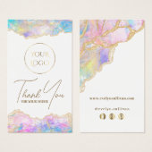 青いピンクのopalパッケージの挿入 (正面&裏面)