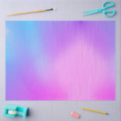 青いピンク紫のグラデーション 薄葉紙 (クラフト)