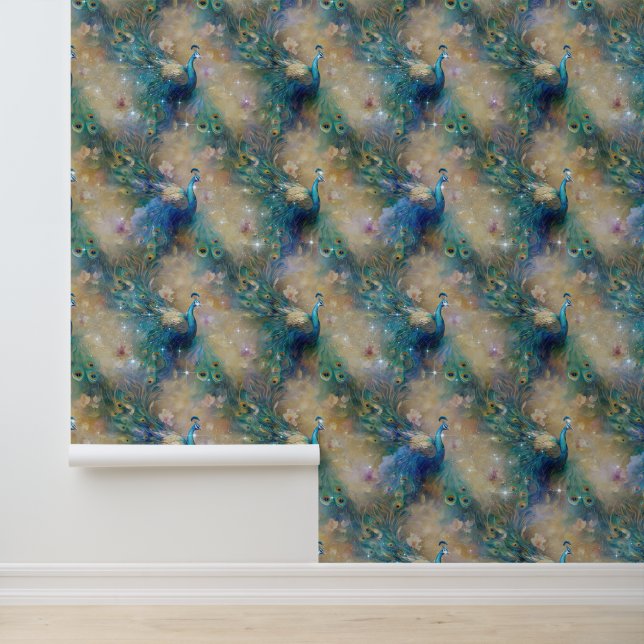 青いピーコック 壁紙 (アプリケーション)