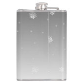 青いファンシークリスマス飾りフラスコ フラスク (裏面)