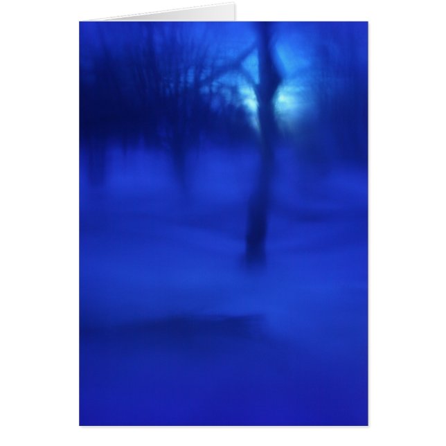 "青いファンタジーの景色" (正面)