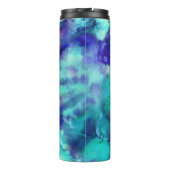 青いファンタジー水色： タンブラー (裏面)