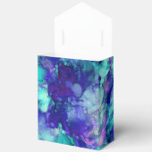 青いファンタジー水色： フェイバーボックス (見開き)