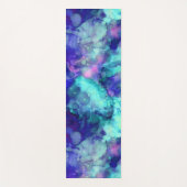 青いファンタジー水色： ヨガマット (正面)