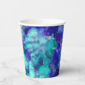青いファンタジー水色： 紙コップ (左)