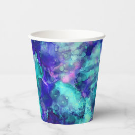 青いファンタジー水色： 紙コップ