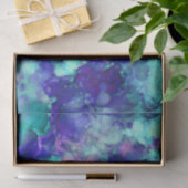 青いファンタジー水色： 薄葉紙 (ギフト)