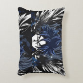 青いファントム・シーカー アクセントクッション (正面(垂直))