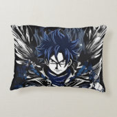 青いファントム・シーカー アクセントクッション (裏面)