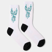 青いフェニックスが白に浮き上がる ソックス (右)